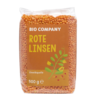 Biocompany Linsen Rot 500g