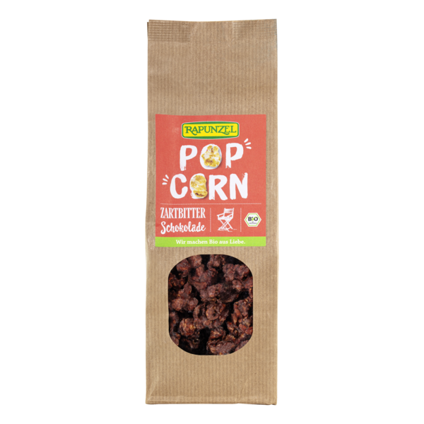 Rapunzel Popcorn mit Zartbitter Schokolade 100g