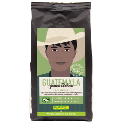 Rapunzel Heldenkaffee Guatemala ganze Bohne 250g