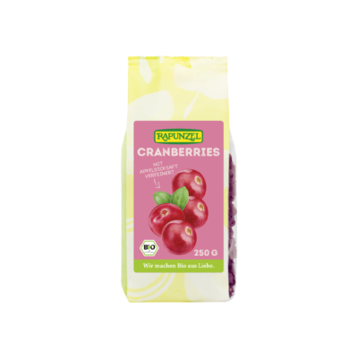 Rapunzel Cranberries, ganze Beeren 250g