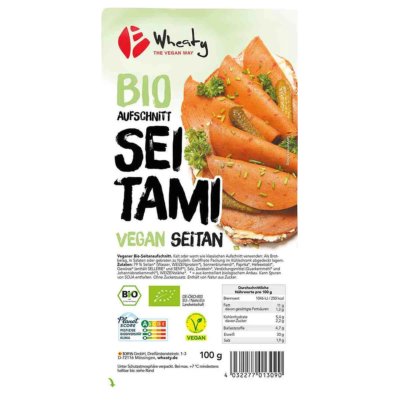 Wheaty Veganer Aufschnitt Seitami 100g