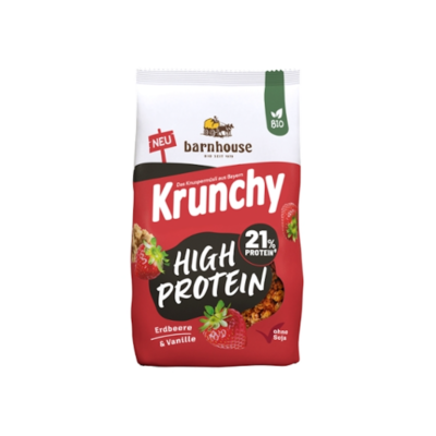 Barnhouse Krunchy Erdbeere & Vanille high protein 450g