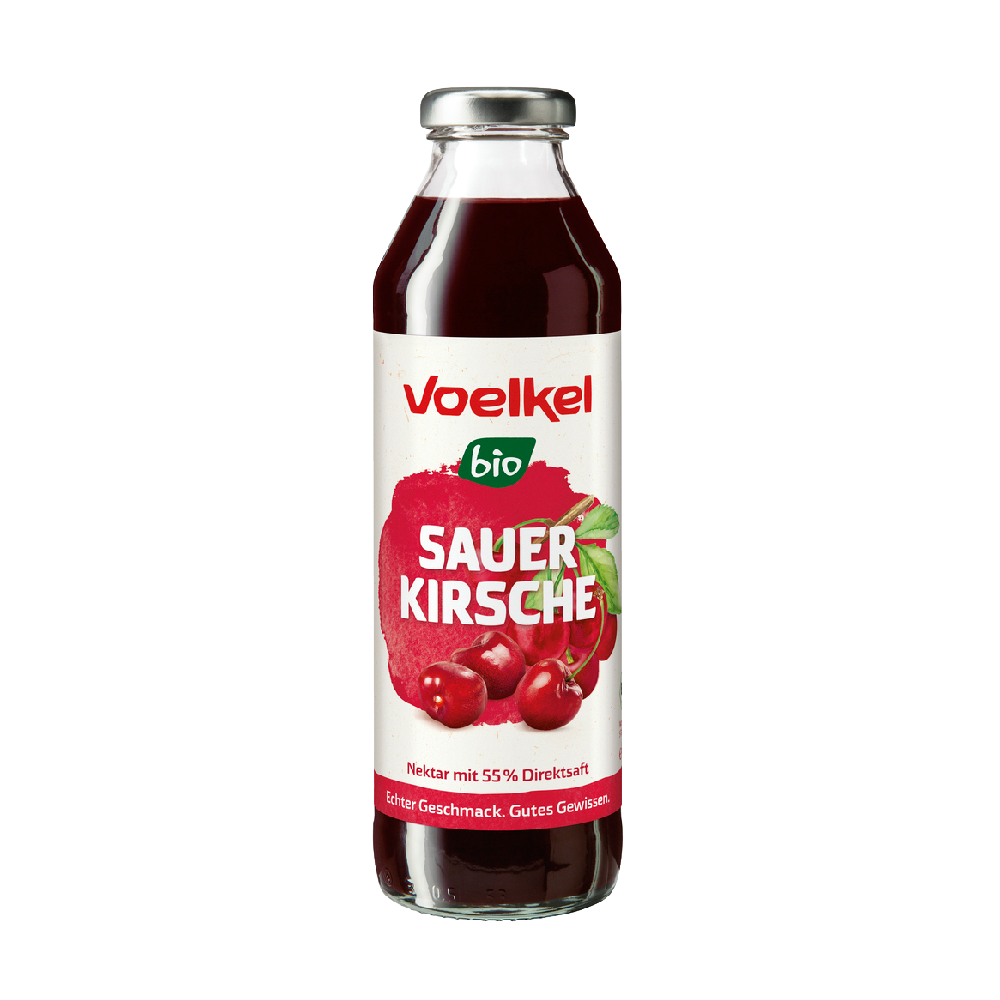 Voelkel Sauerkirsche Nektar 500ml