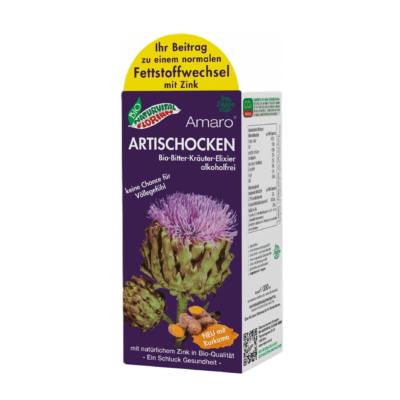 Naturvital Artischocken Bitter Kräuter Elixier Bio 330ml
