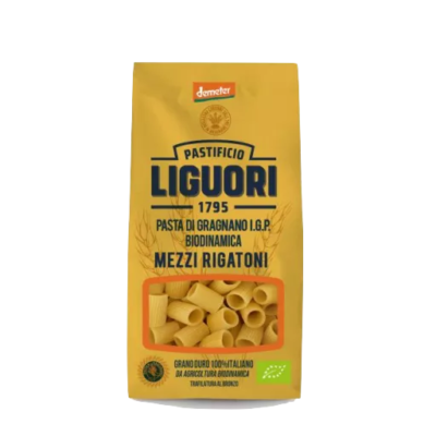 Liguori Pastificio Mezzi Rigatoni hell 400g