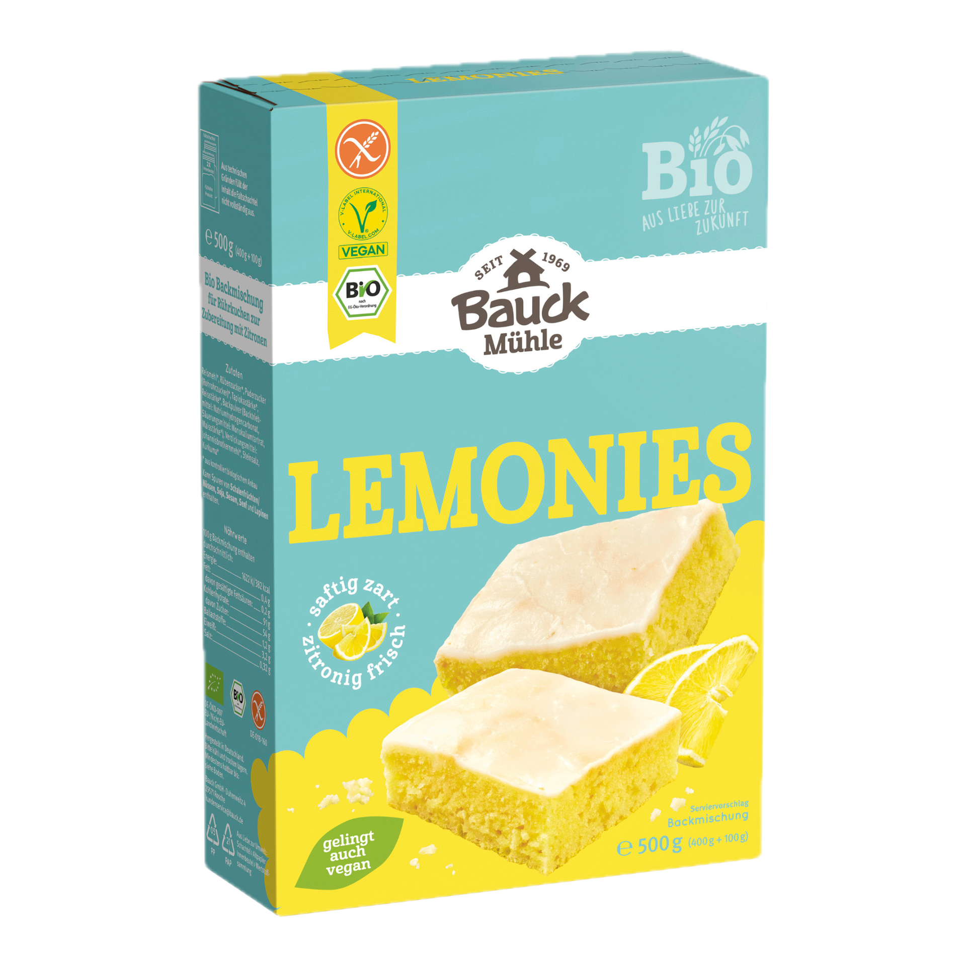 Bauck Backmischung Lemonies 500g