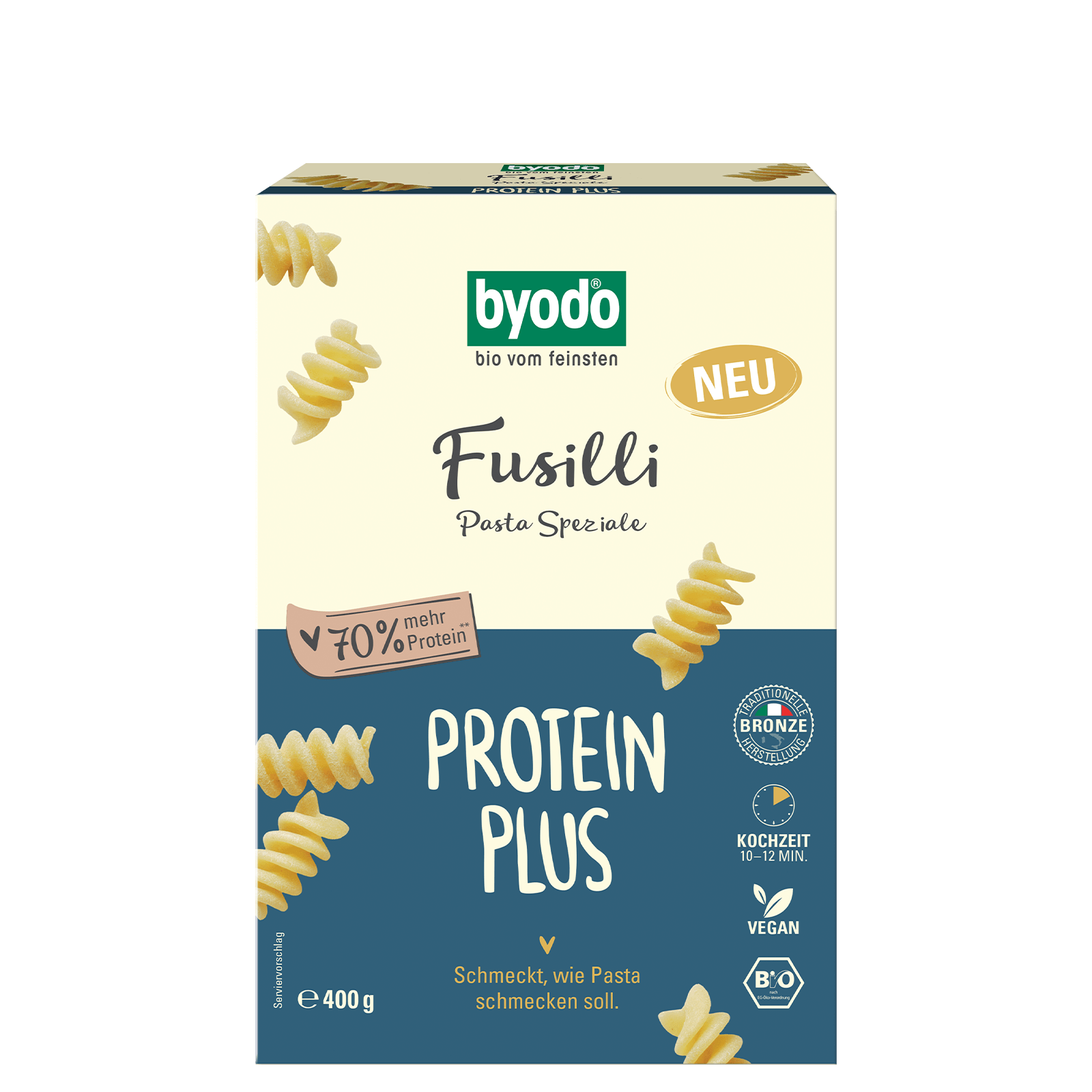 Byodo Fusilli Protein PLUS 400g