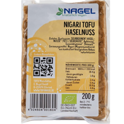 Nagel Nigari Tofu Haselnuss 200g