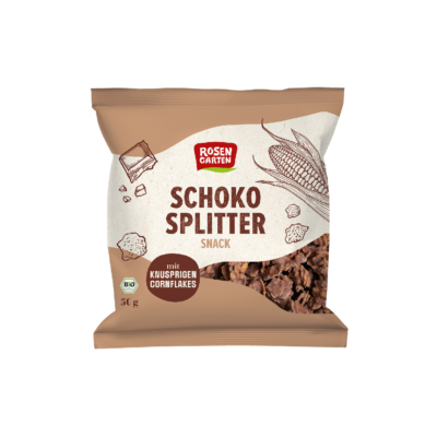 Rosengarten Schoko Splitter Snack 50g