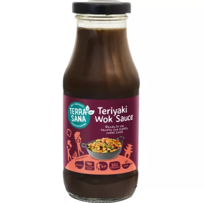 Terrasana Teriyaki Woksauce 240ml