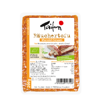Taifun Räuchertofu Mandel Sesam 200g