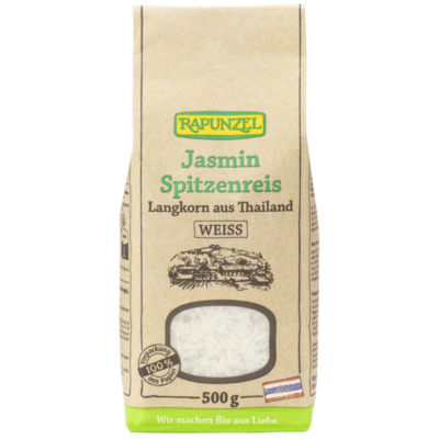 Rapunzel Jasmin Reis Weiss 500g