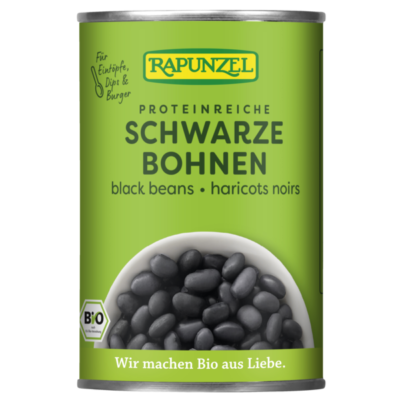 Rapunzel Schwarze Bohnen Dose 400g