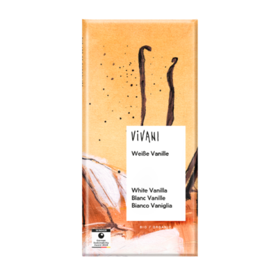 Vivani Weiße Vanille Schokolade 80g
