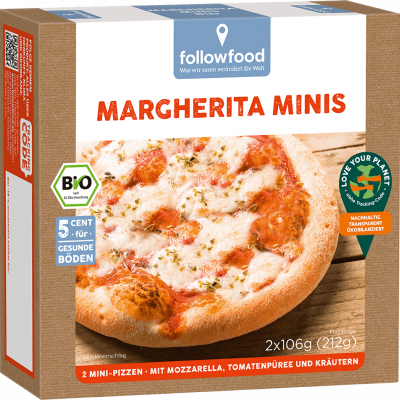 Followfood Bio Margherita Minis 212g