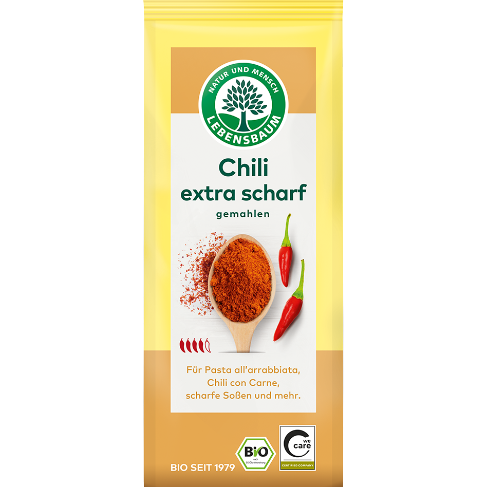 Lebensbaum Chilli Extra Scharf 50g