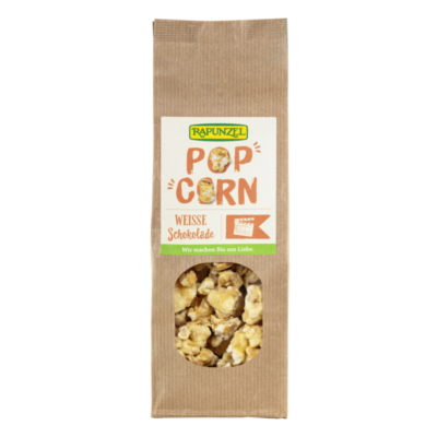 Rapunzel Popcorn weiße Schokolade 100g