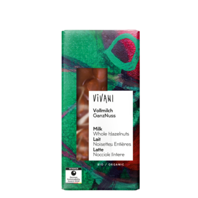 Vivani Vollmilch GanzNuss Schokolade 100g