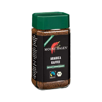 Mount Hagen Arabica Kaffee instant entkoffeiniert 100g