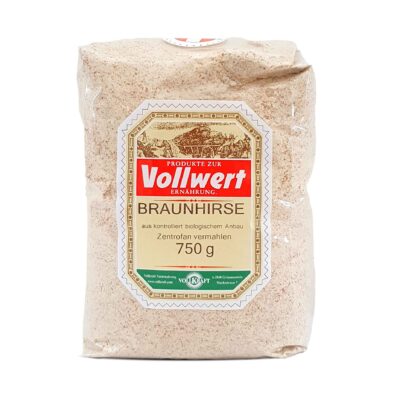 Vollkraft Braunhirse gemahlen KBA 750