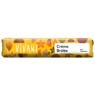 Vivani Crème Brûlée Schokoriegel 40g