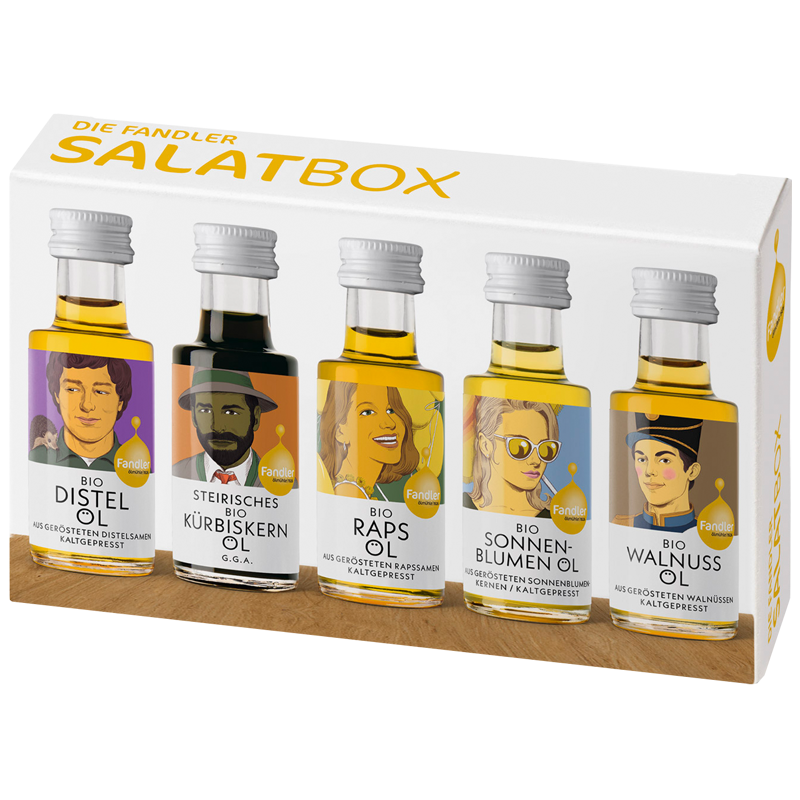 Fandler Salatbox, 5x20ml