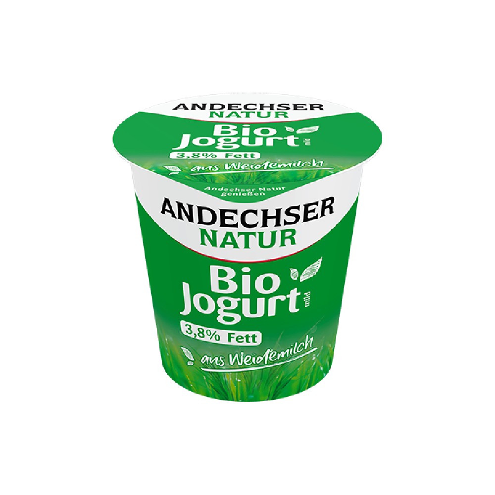 Andechser Natur Jogurt mild 3,7% Becher 150g