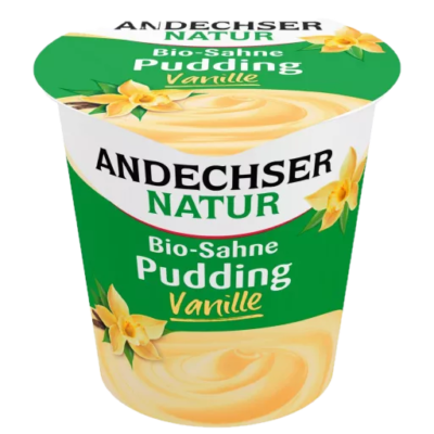 Andechser Sahnepudding Vanille 10% 150g