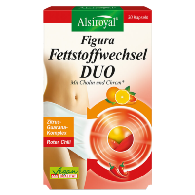 Alsiroyal Figura Fettstoffwechsel duo Kapseln 30