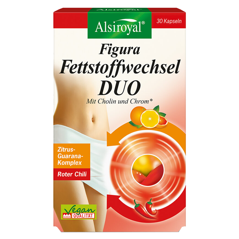 Alsiroyal Figura Fettstoffwechsel duo Kapseln 30
