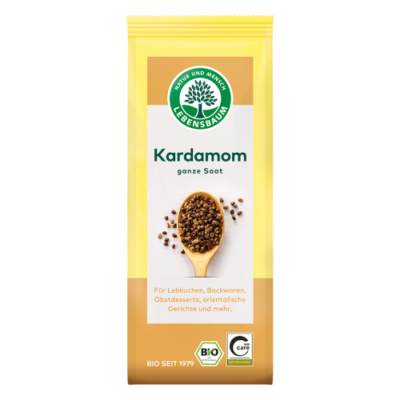 Lebensbaum Kardamom, ganze Saat 50g