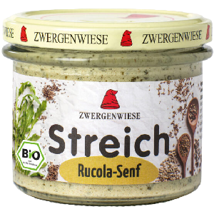 Zwergenwiese Streich Rucola-Senf 180g