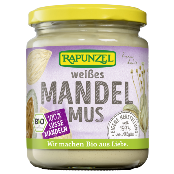 Rapunzel Mandelmus weiß 500g