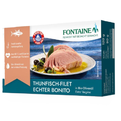 Fontaine Thunfisch echter Bonito in Olivenöl 120g