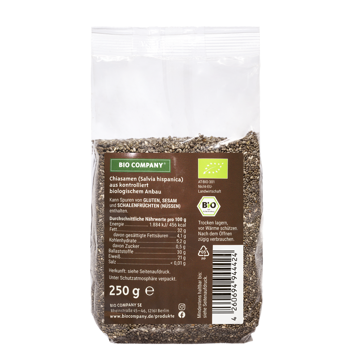 Bio Company Chia Samen 250g