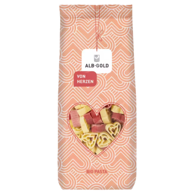 AlbGold Von Herzen Pasta Motivnudeln 250g