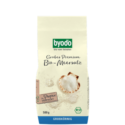 Byodo Grobes Premium Bio-Meersalz 500g
