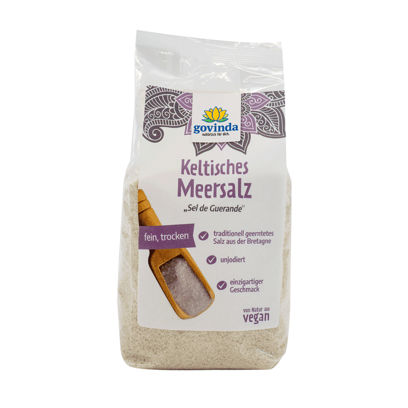 Govinda Keltisches Meersalz fein 500g