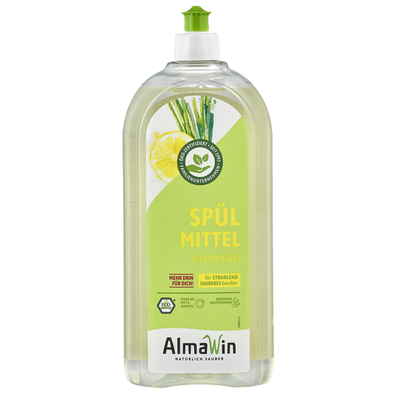 AlmaWin Spülmittel Zitronengras 1l