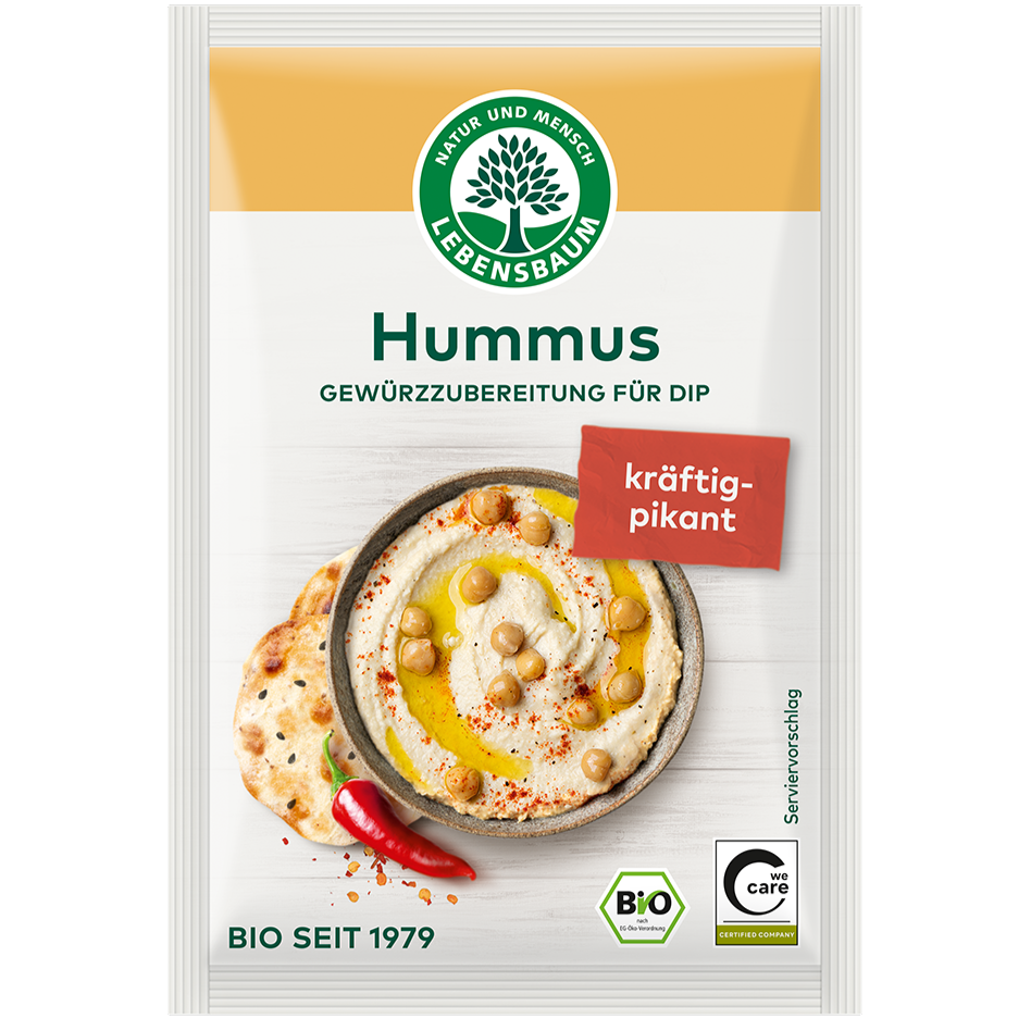 Lebensbaum Würzmischung für Dips Hummus Tüte 10g