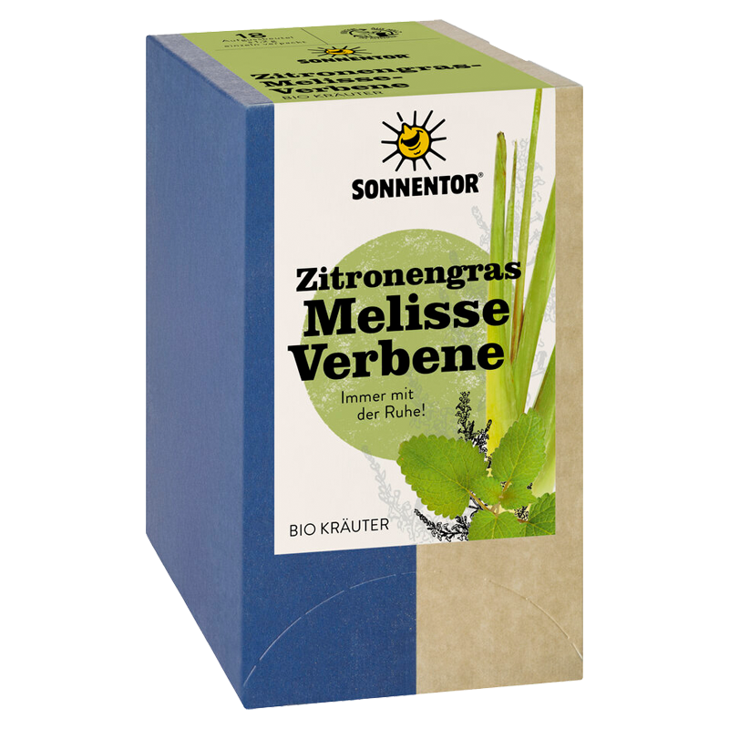Sonnentor Tee Zitronengras Melisse Verbene Bio FB 18