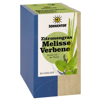 Sonnentor Tee Zitronengras Melisse Verbene Bio FB 18