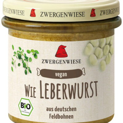 Zwergenwiese Wie Leberwurst aus deutschen Ackerbohnen 140g
