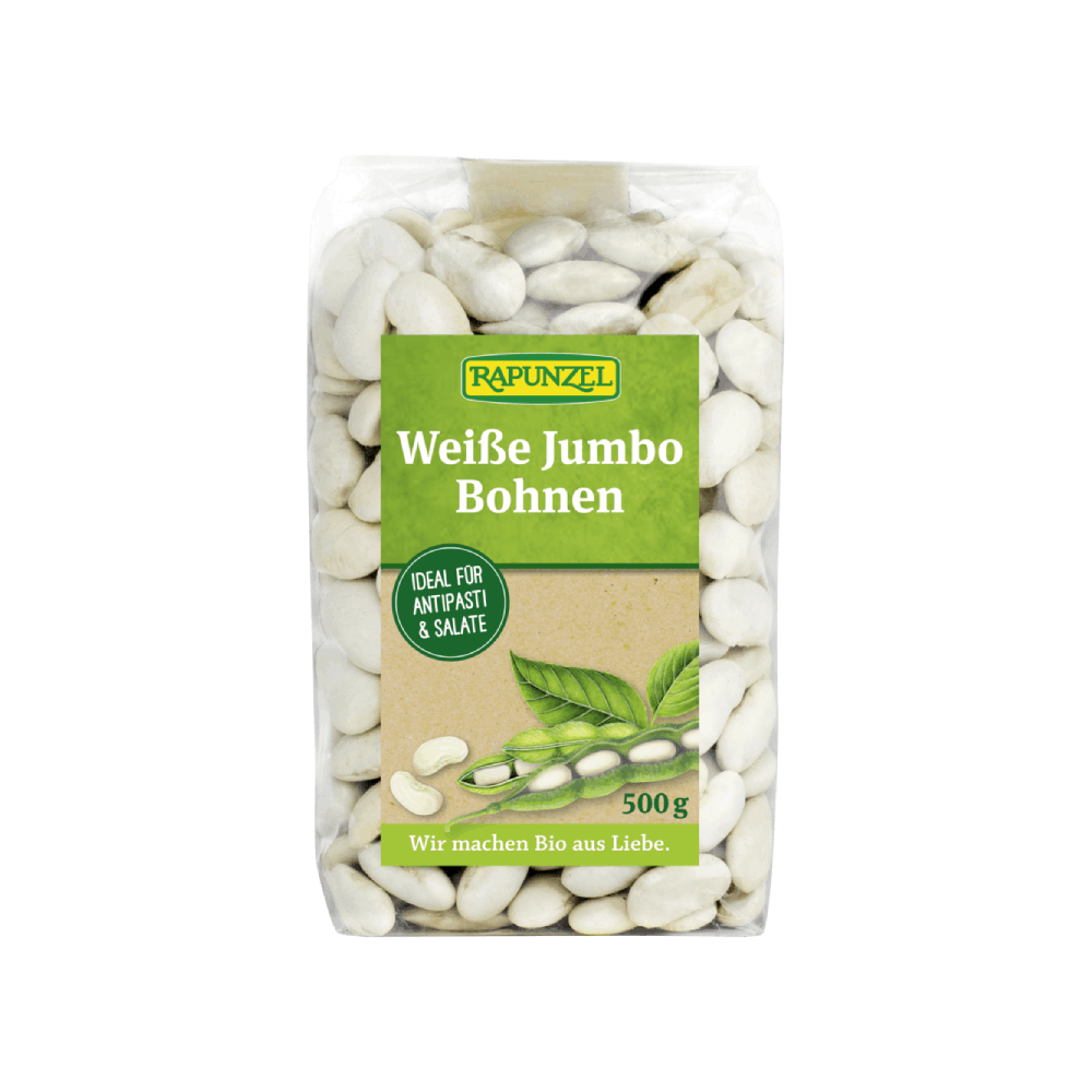 Rapunzel weiße Jumbo Bohnen 500g