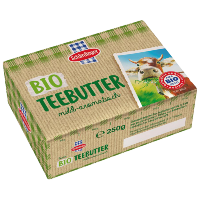 Schärdinger Bio Teebutter im 250-g-Stück