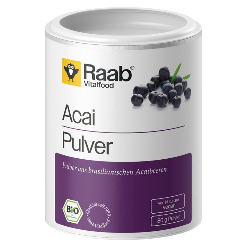 Raab Acai Pulver bio 80g