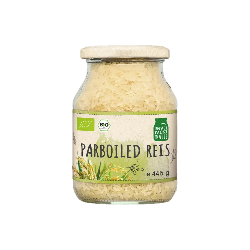 Unverpackt für alle Parboiled Reis 445g