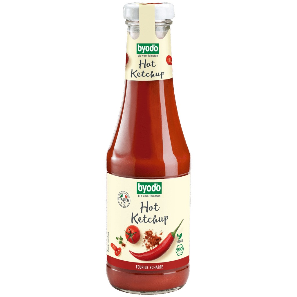Byodo Hot Ketchup glutenfrei 500ml