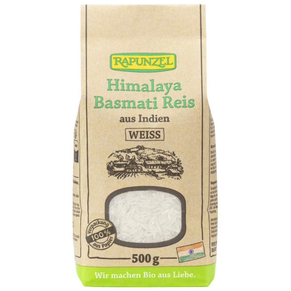 Rapunzel Basmati Reis Weiss 500g