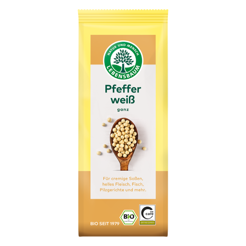 Lebensbaum Pfeffer weiß, ganz 50g
